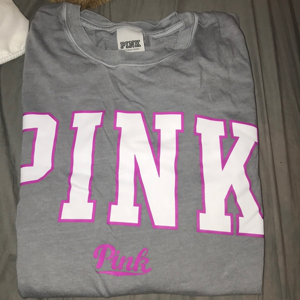 PINK Long Sleeve Tee